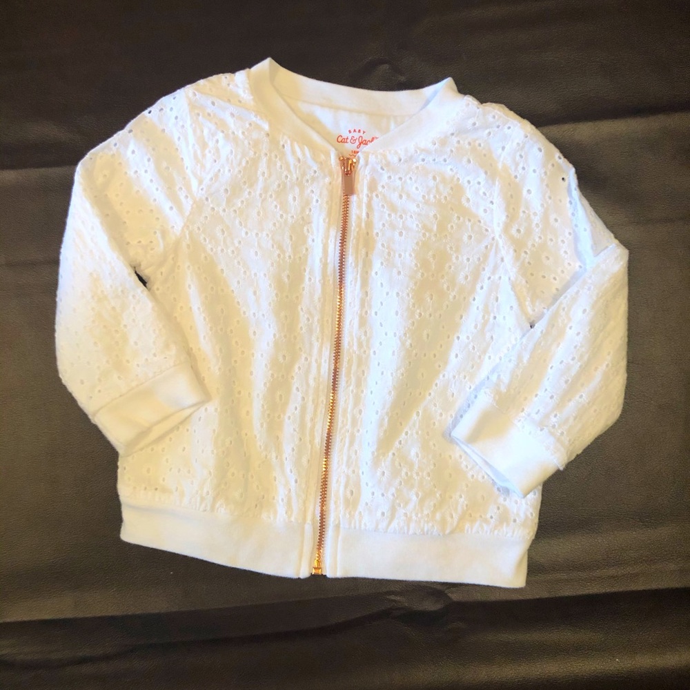 👛👛 Baby Jacket rose gold zipper